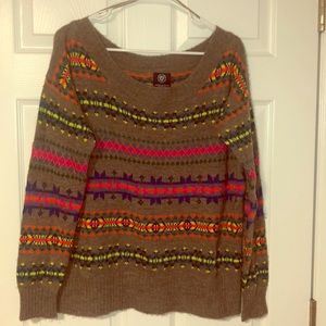 Fair Isle Wool Sweater SZ XL
